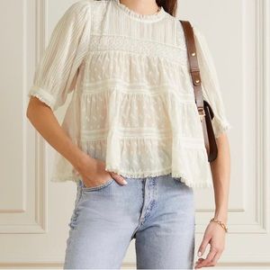 Doen Adnet Blouse, Salt, Size S